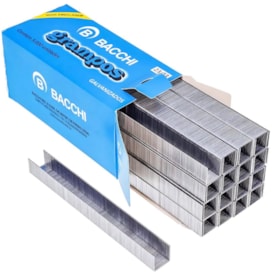 Grampo para Grampeador 23/13 Galvanizado Bacchi com 5000un