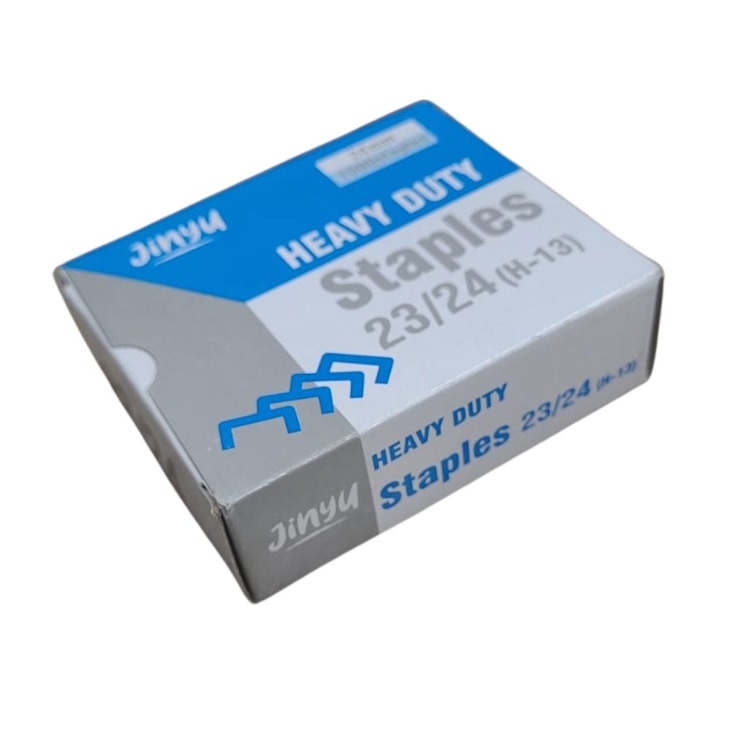 Grampo Para Grampeador 23/24 Caixa Com 1000un Até 200 Fls