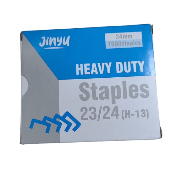 Grampo Para Grampeador 23/24 Caixa Com 1000un Até 200 Fls