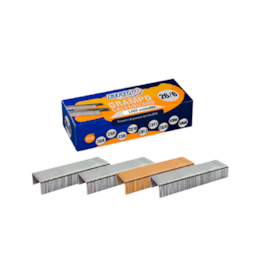 Grampo para Grampeador 26/6 Galvanizado 20fls BRW 1000un