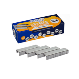 Grampo para Grampeador 26/6 Galvanizado 20fls BRW 5000un