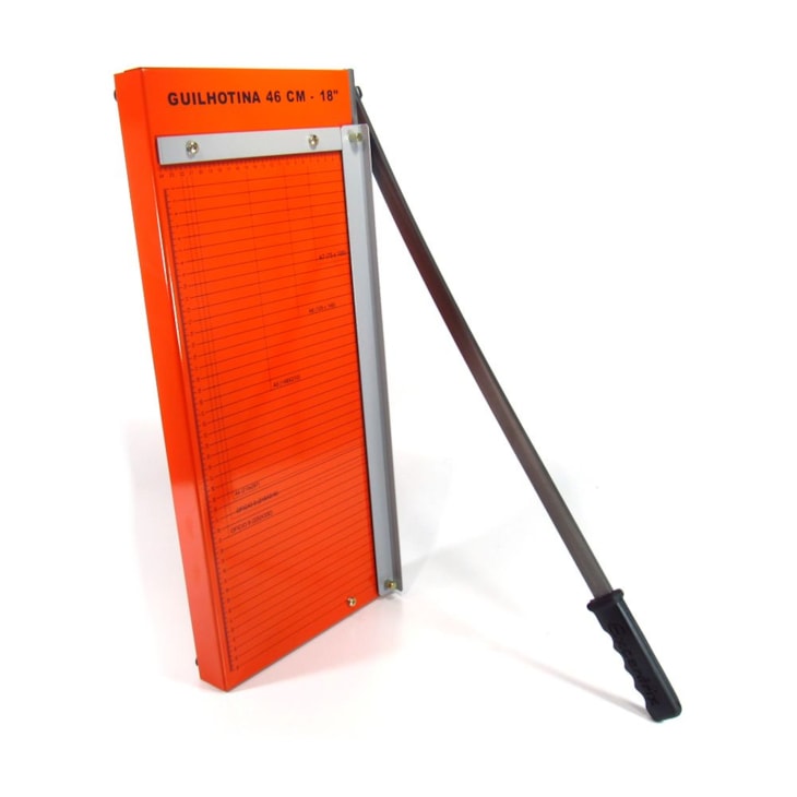 Guilhotina A3 para papel manual 46cm GEX-46 Standard 12 Fls