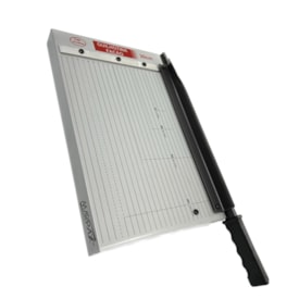 Guilhotina A4 para papel manual 30cm em aço Lassane 12 fls