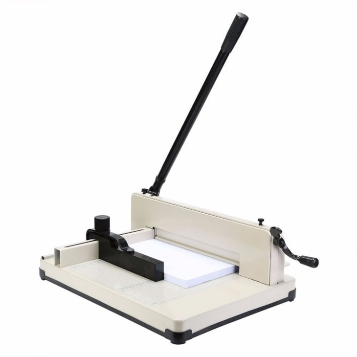 Guilhotina de papel A3 Semi Industrial 433mm 400fls Menno