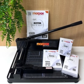 Guilhotina de Papel A4 Semi Industrial 320mm 400fls Marpax