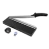 Guilhotina de papel + Canteadeira + Furador 862 3 em 1 Preto Marpax
