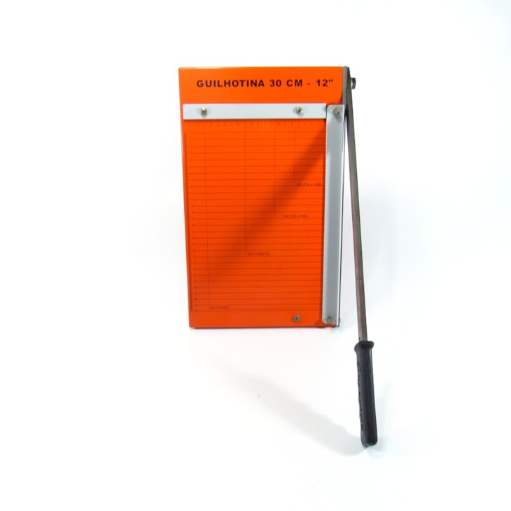 Guilhotina de Papel Manual A4 30cm em Aço Marpax até 12fls