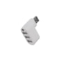 Hub USB 3 portas 2.0 Branco 0335 Plug Giratório Bright 01un