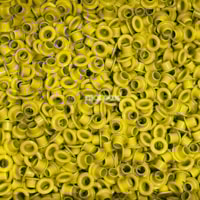 Ilhós de Alumínio N° 54 Amarelo para artesanato Marpax 500un