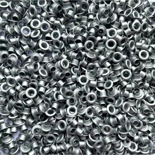 Ilhós De Aluminio N° 54 Prata Marpax 100 unidades