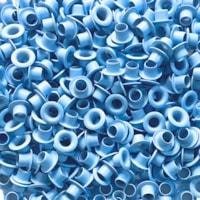 Ilhós de Alumínio N°54 Azul Bebê Marpax pacote com 100un