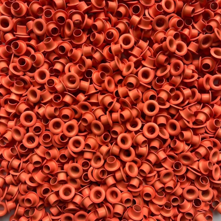 Ilhós de Alumínio N°54 Coral para Artesanato Marpax 100un