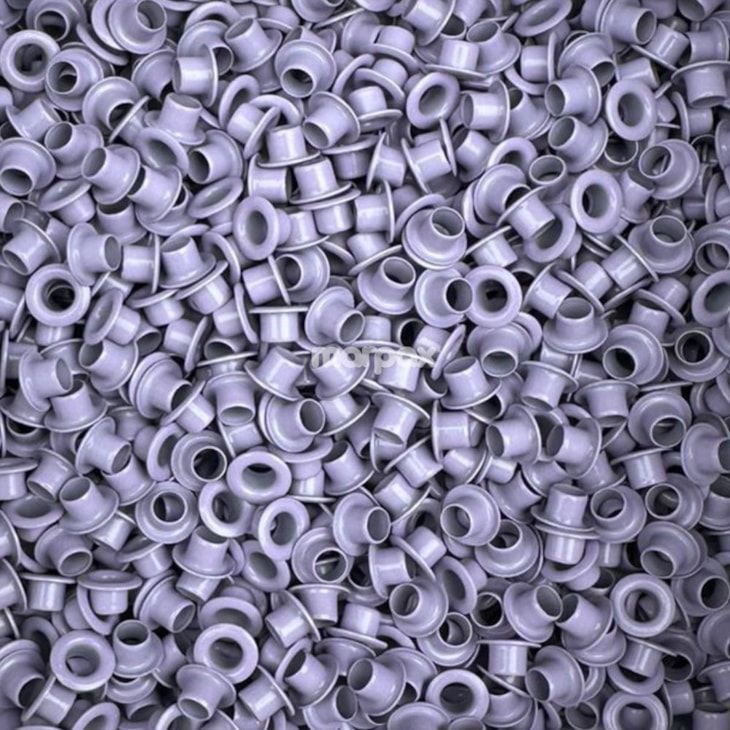 Ilhós de Alumínio N°54 Lilás para artesanato Marpax 500un