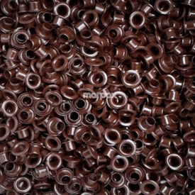 Ilhós de Alumínio N°54 Marrom para artesanato Marpax 100un