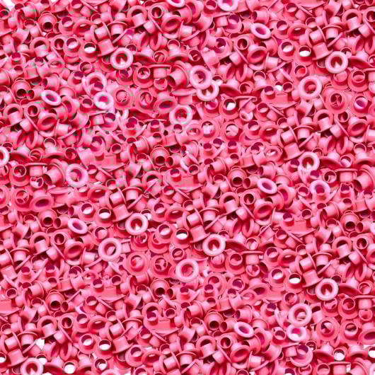 Ilhós de Alumínio N°54 Pink Neon Marpax 100 unidades