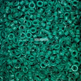 Ilhós de Alumínio N°54 Verde para artesanato Marpax 100un