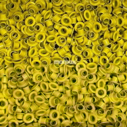 Ilhós de Metal N°51 Amarelo Marpax 100 unidades