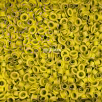 Ilhós de Metal N°51 Amarelo para artesanato Marpax 100un