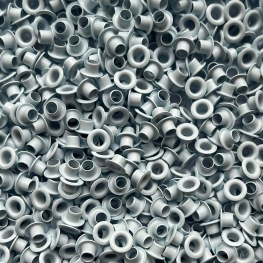 Ilhós de Metal N°51 Branco Marpax 1.000 unidades