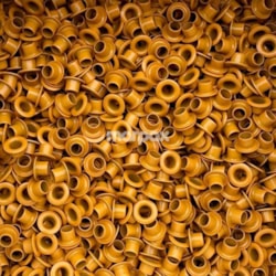 Ilhós de Metal N°51 Laranja Marpax 100 unidades