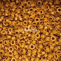 Ilhós de Metal N°51 Laranja para artesanato Marpax 1.000un