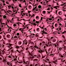 Ilhós de Metal N°54 Rosa para artesanato Marpax com 100un