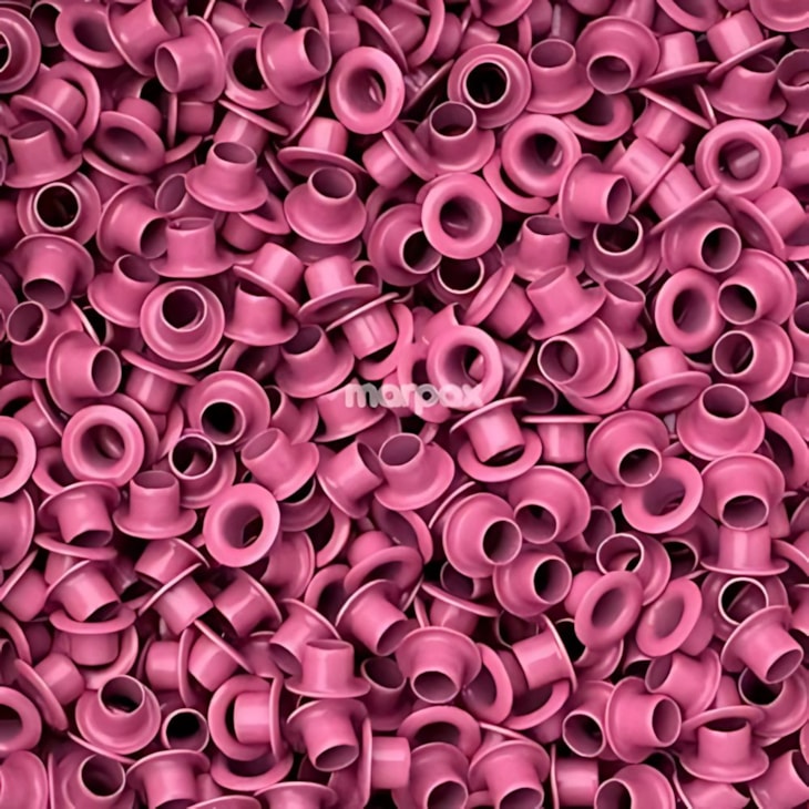 Ilhós de Metal N°54 Rosa para artesanato Marpax com 100un