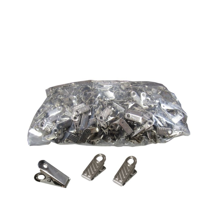 Jacaré para Crachá Clips Sem Alca Marpax Pacote com 100un