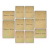 Kit 10 Quadros Decorativos Frases Modelo 2 Madeira Mdf Adesivado Marpax