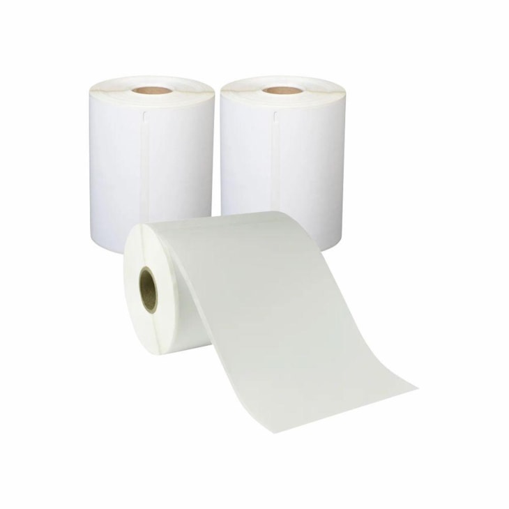 Kit 1500 Etiquetas Adesivas 10x15 Serrilhada + Ribbon Marpax