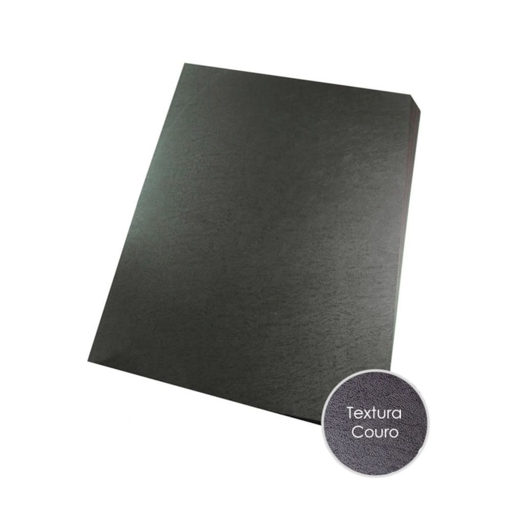 Kit 200 Capas para Encadernação A4 0,3mm + 200 Espirais 9mm