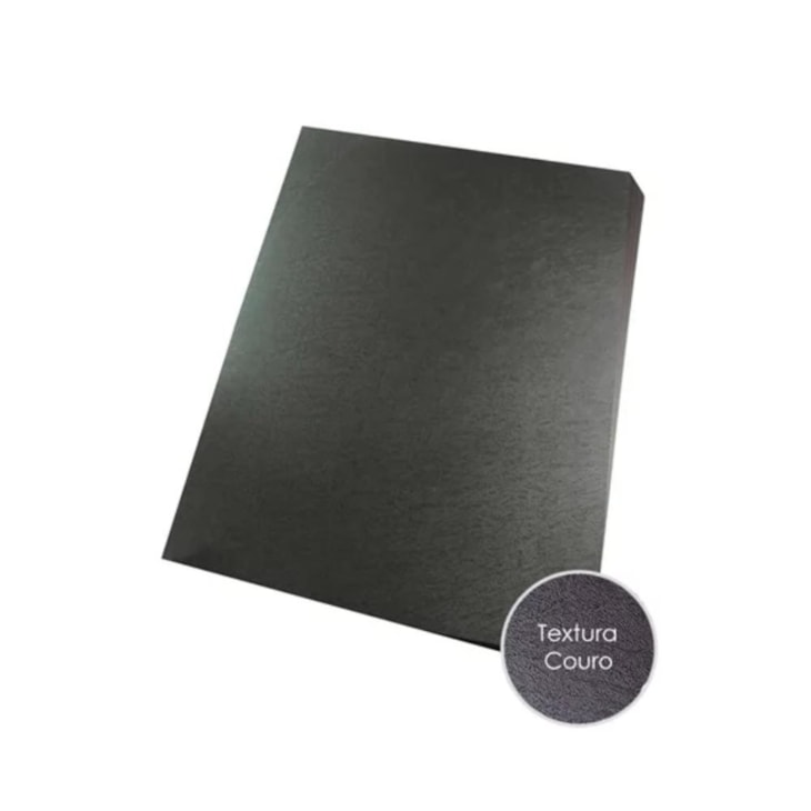 Kit 200 Capas para encadernação A4 + 200 Espirais 9mm