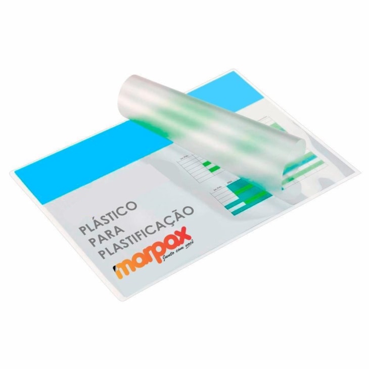 Kit 200un Polaseal A4 0,05mm Plástico para Plastificação