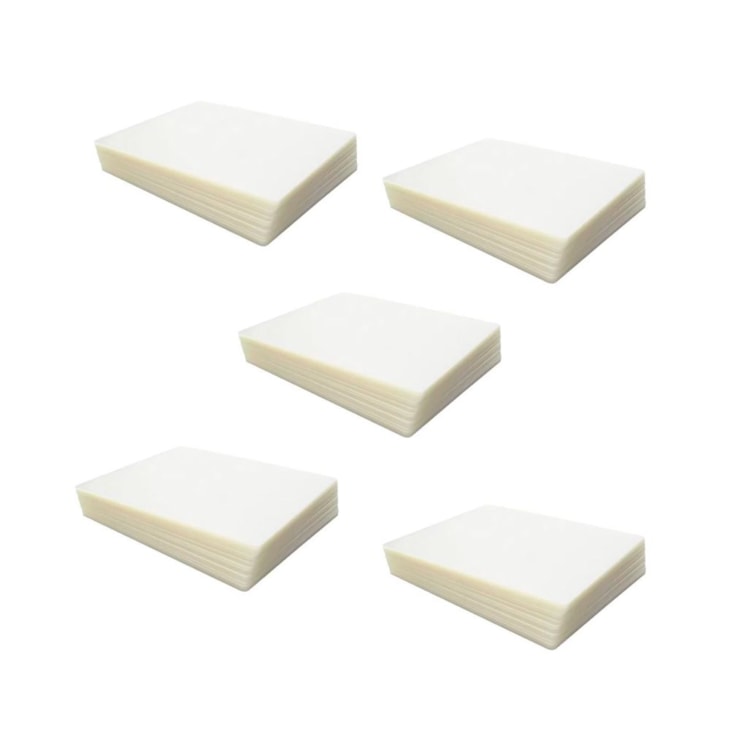 Kit 500 Plásticos Polaseal p/ Plastificação RG,CPF,Crachá 0,05mm