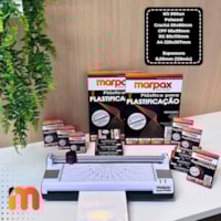 Kit 900un Polaseal (Crachá - CPF - RG - A4) 0,05 125Mic