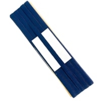 Kit Acabamento Elástico Azul + Ilhós Azul + Passante Flor