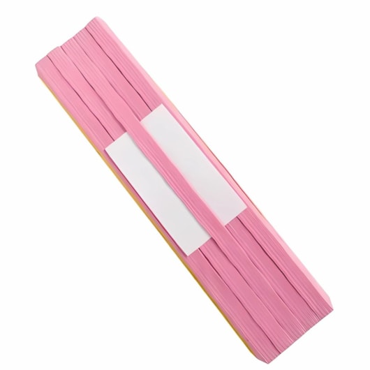 Kit Acabamento Elástico Rosa + Ilhós Rosa + Passante Flor