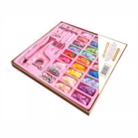 Kit Alicate de Pressão Rosa + 260 Botões + 40 Ilhós Marpax