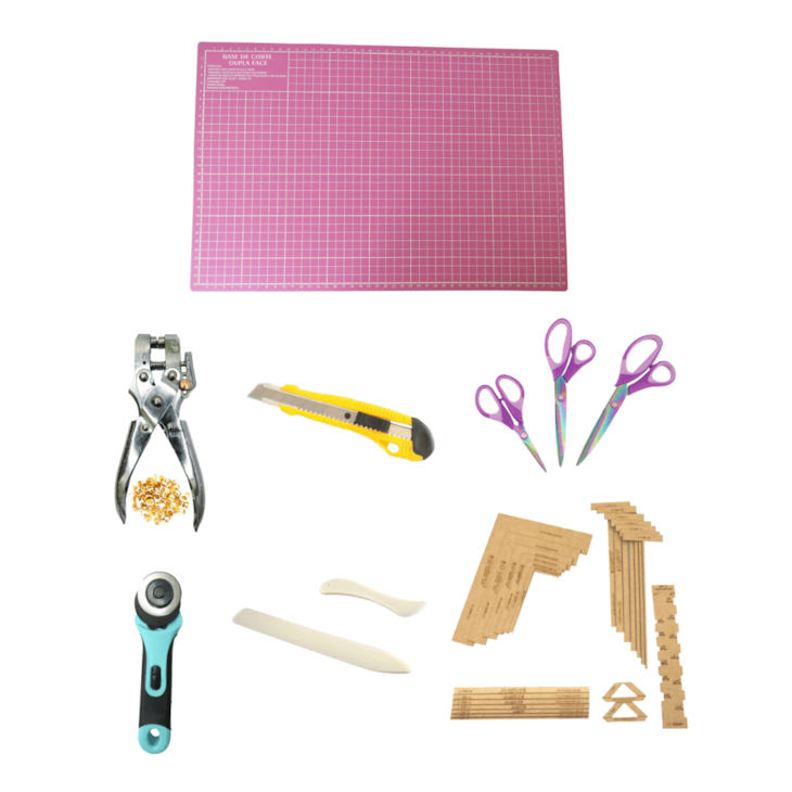 Kit Base de Corte para Cartonagem e Encadernação Rosa Marpax