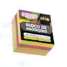 Kit Bloco de Anotações 4 Cores Neon 76x76mm 800 fls