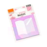 Kit Bloco de anotações 75x75mm 2 em 1 120 folhas