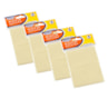 Kit Bloco de Anotações Amarelo 38x51mm 800 folhas