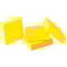 Kit Bloco de Anotações Amarelo Neon 38x51mm 800 fls