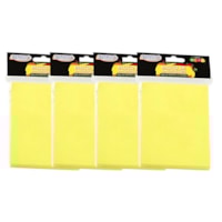 Kit Bloco de Anotações Amarelo Neon 76x102mm 400 fls