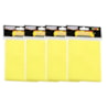 Kit Bloco de Anotações Amarelo Neon 76x102mm 400 fls