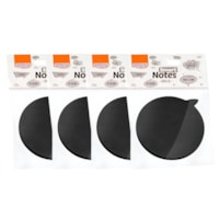 Kit Bloco de Anotações Balão Preto 70x70mm 200 folhas