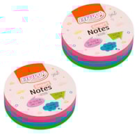 Kit Bloco de Anotações Colori Smart Notes 70x70mm 400 fls
