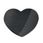 Kit Bloco de Anotações Coração Tom Pastel Neon Preto 600 fls