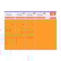 Kit Bloco de Anotações Laranja 76x102mm 400 folhas