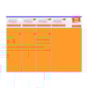 Kit Bloco de Anotações Laranja 76x102mm 400 folhas